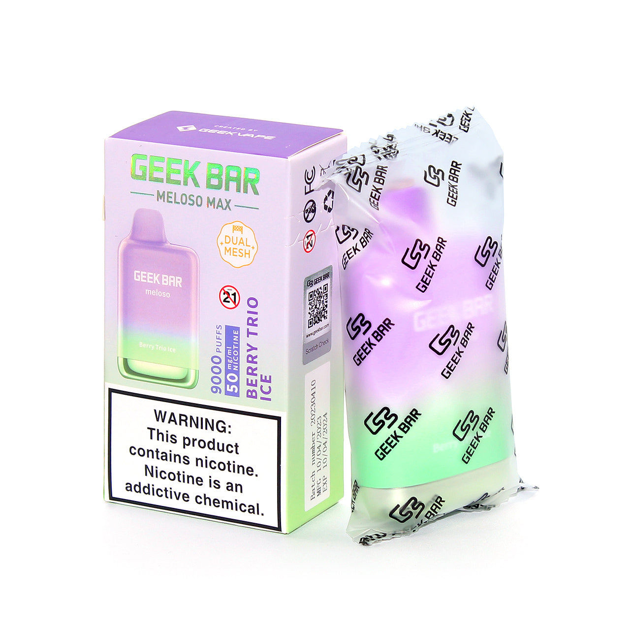 Geek Bar Meloso MAX 9000 Disposable Vape 9000 Puffs wholesale in stock