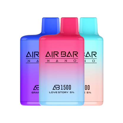 Air Bar Nano 1500 Disposable Vape NON RECHARGE  wholesale in stock