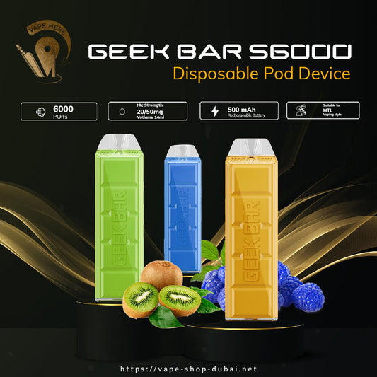 Geek Bar S6000 Disposable Pod Device wholesale in stock