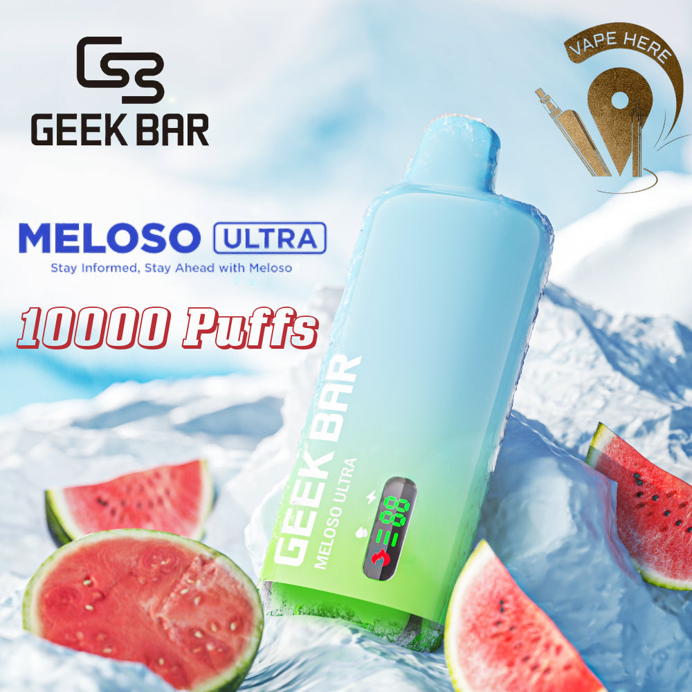 GEEK BAR MELOSO ULTRA 10000 PUFFS 50MG FROM GEEK BAR wholesale in stock