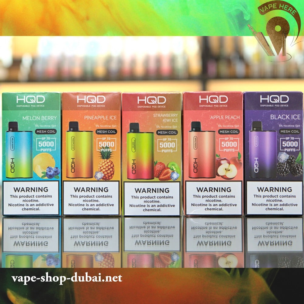 HQD CUVIE ULTIMATE 5000 PUFFS DISPOSABLE VAPE wholesale in stock