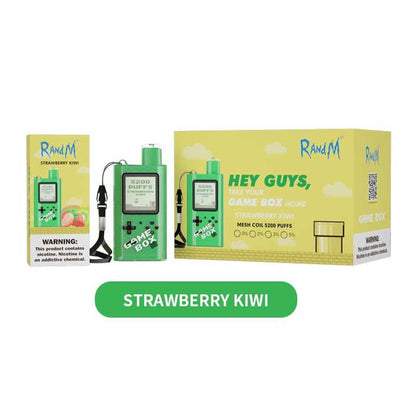 R and M Game Box 5200 Disposable Vape 5200 Puffs wholesale in stock