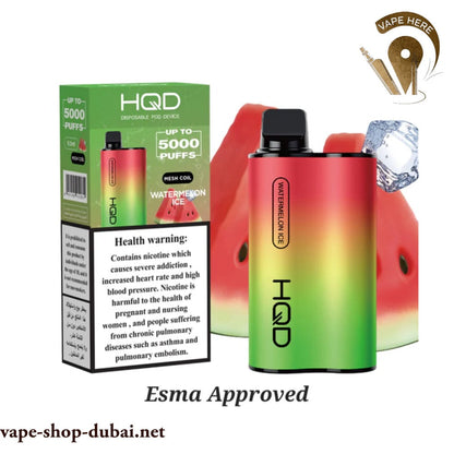 HQD CUVIE ULTIMATE 5000 PUFFS DISPOSABLE VAPE wholesale in stock