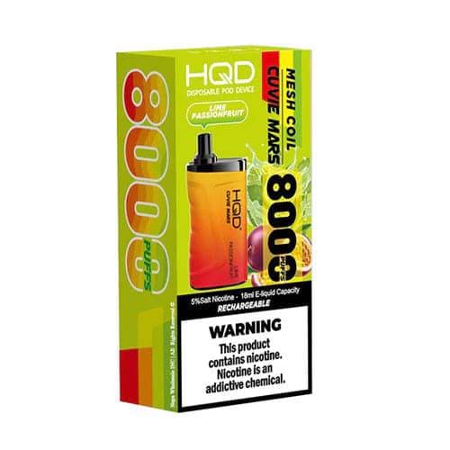 HQD Cuvie Mars Disposable Vape 8000 Puffs wholesale in stock