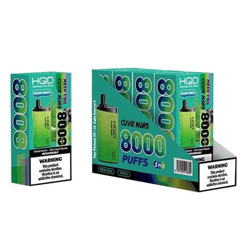 HQD Cuvie Mars Disposable Vape 8000 Puffs wholesale in stock