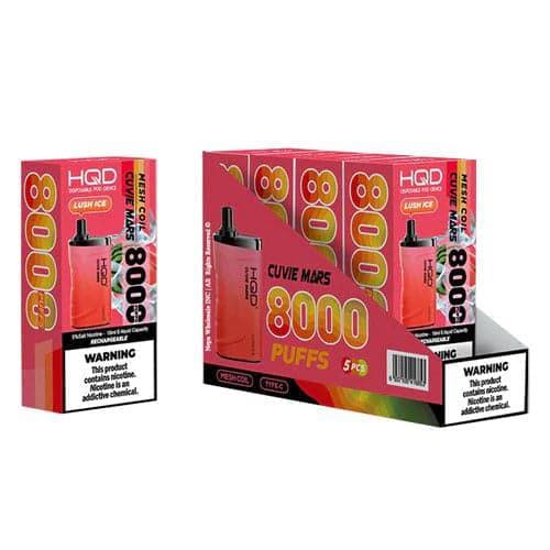 HQD Cuvie Mars Disposable Vape 8000 Puffs wholesale in stock