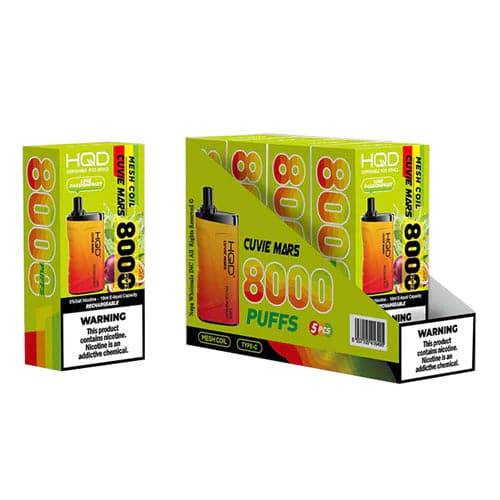 HQD Cuvie Mars Disposable Vape 8000 Puffs wholesale in stock