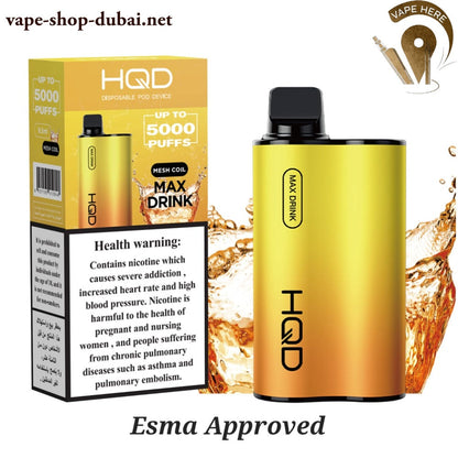 HQD CUVIE ULTIMATE 5000 PUFFS DISPOSABLE VAPE wholesale in stock